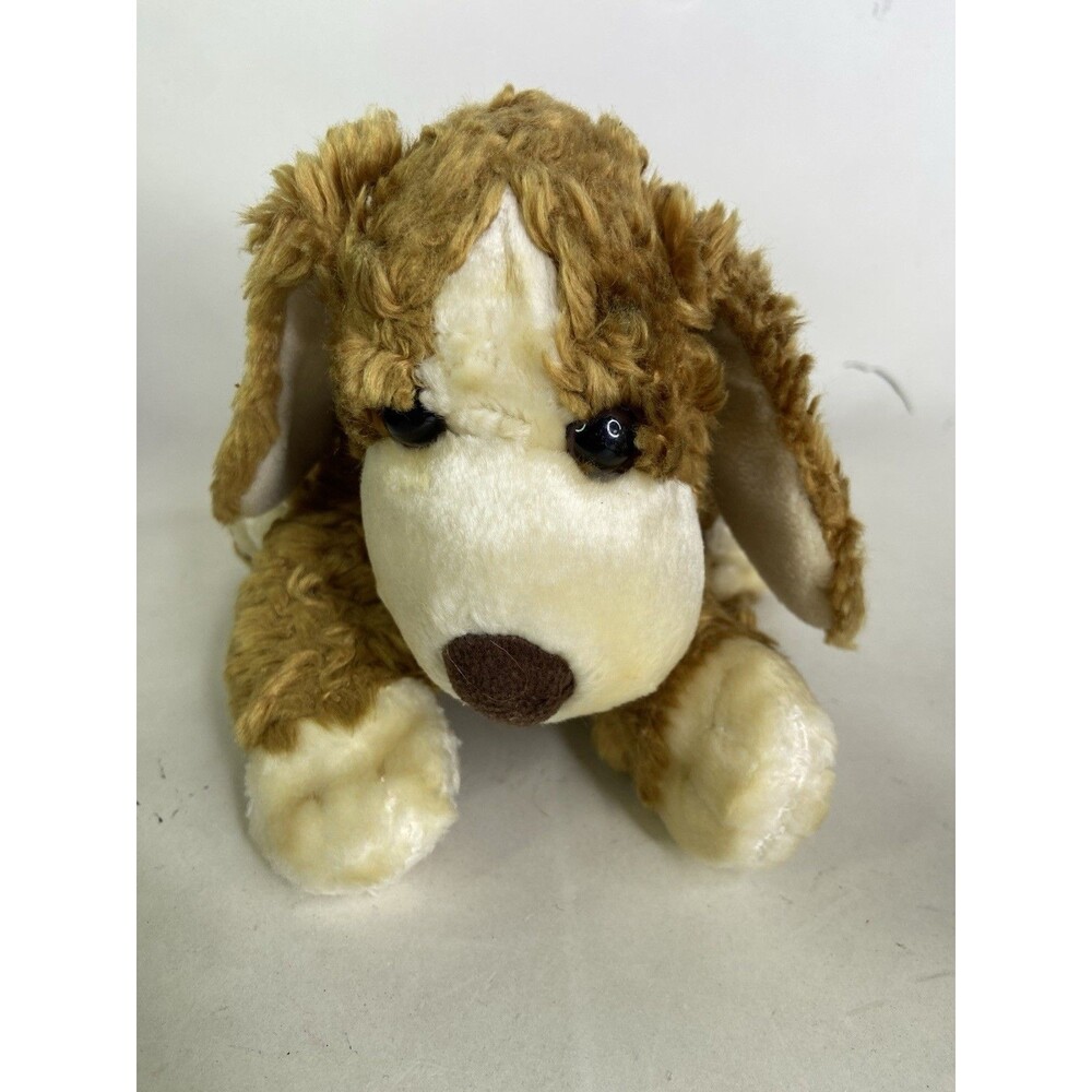 Animal Alley Toys R Us Spaniel Dog Puppy Laying Plush Stuffed Animal Toy